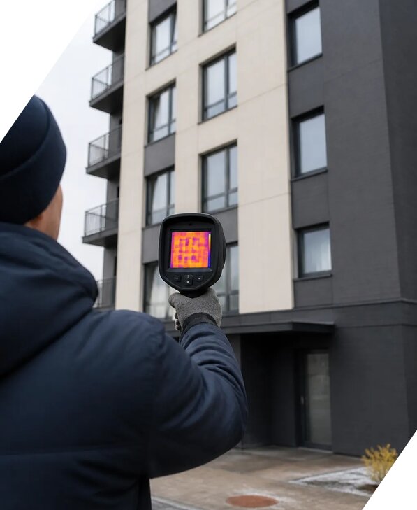 Тепловизионное обследование зданий в Кандалакше от 5052 р. | ЭкспертизаРоссия